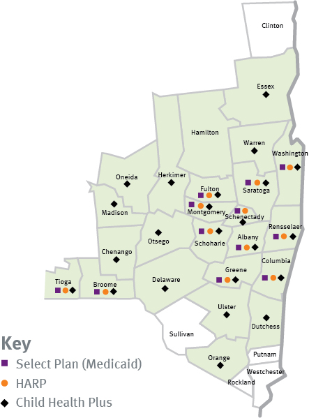 state funded map