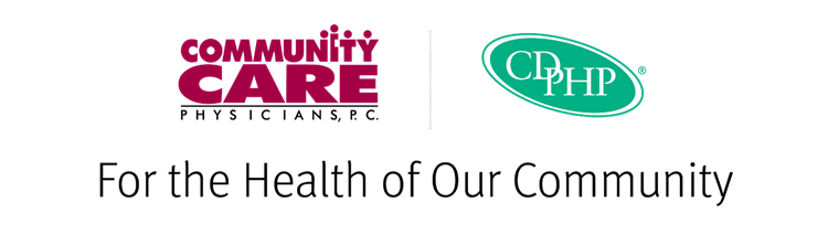 Community Care Physicians and CDPHP For the Health of the Community logo