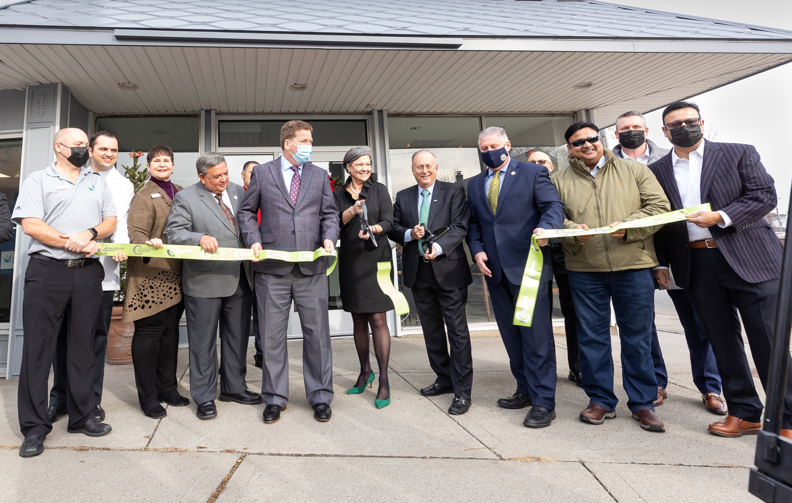 Ribbon cutting ceremony at ConnectRx Hometown - Watervliet, NY.