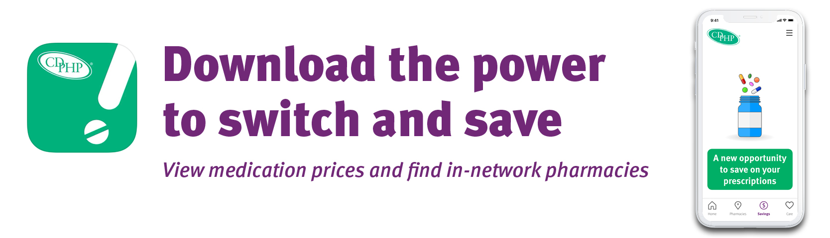 Download the power to switch and save. View Medication prices and find in-network phramacies.