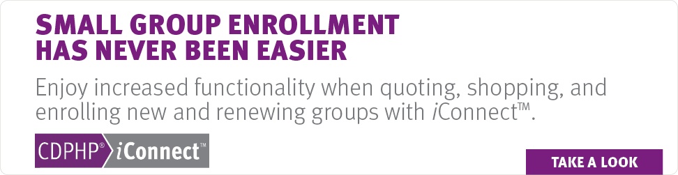CDPHP and small group logo