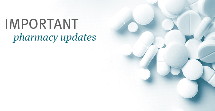 Important Pharmacy Update