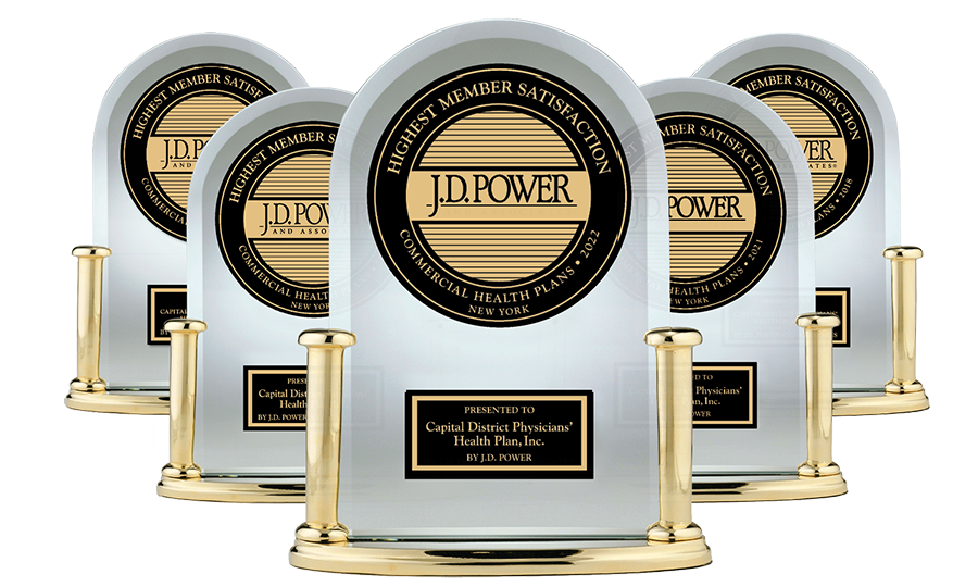 CDPHP secures J.D. Power Award five out of six years