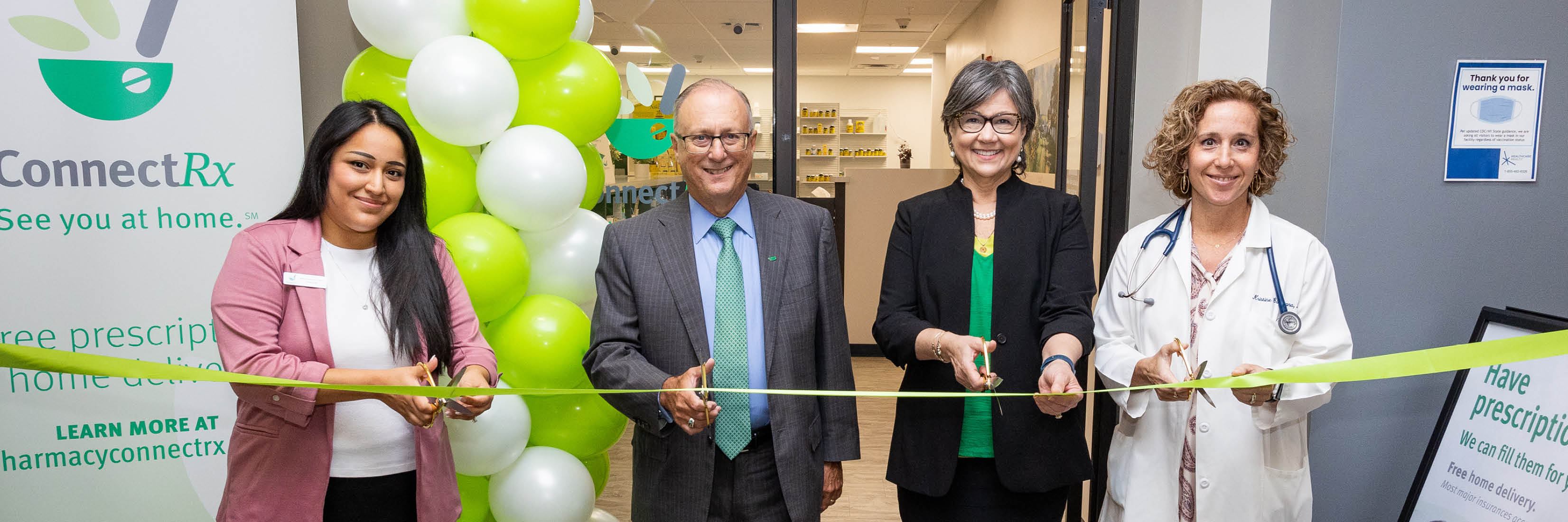 Ribbon cutting for Community Care Physicians