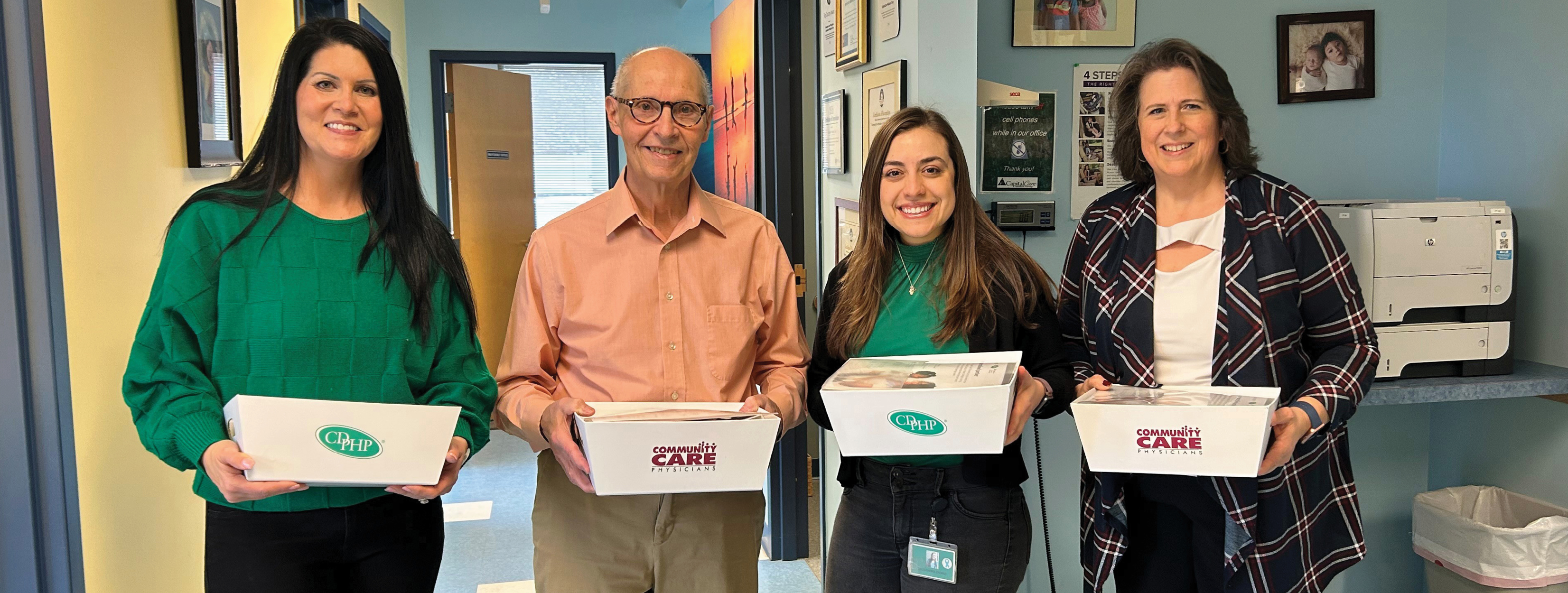 CDPHP and CCP partner to create newborn care packages.