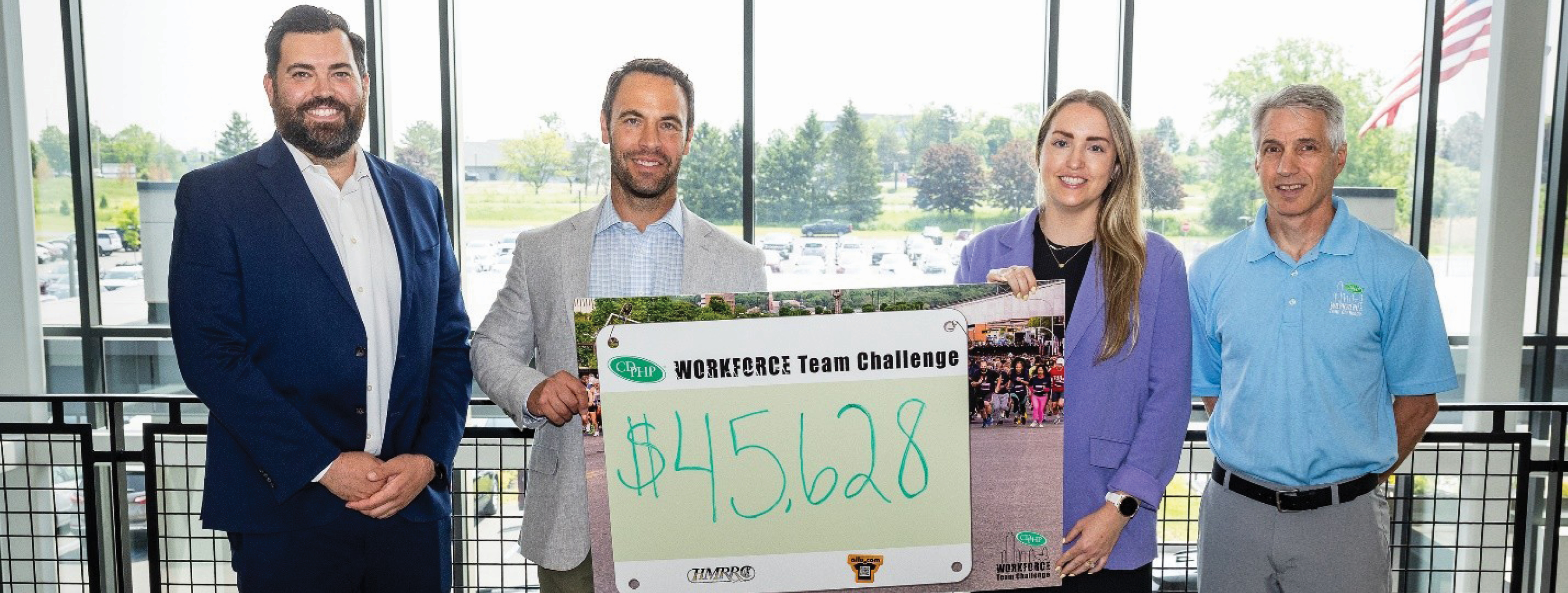 CDPHP donated proceeds of the 2025 Workforce Team Challenge to community organizations.