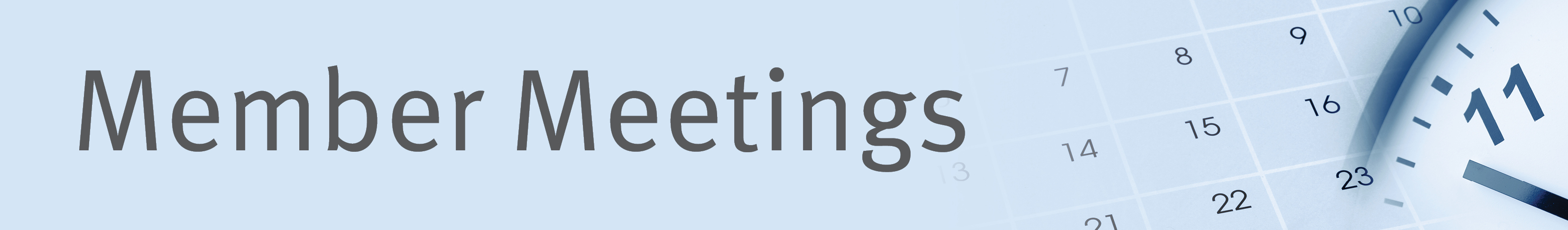 medicare member meetings