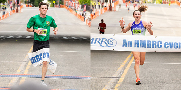Killian McNamee and Kerry Flower surged to victory, capturing first place in the men’s and women's divisions.