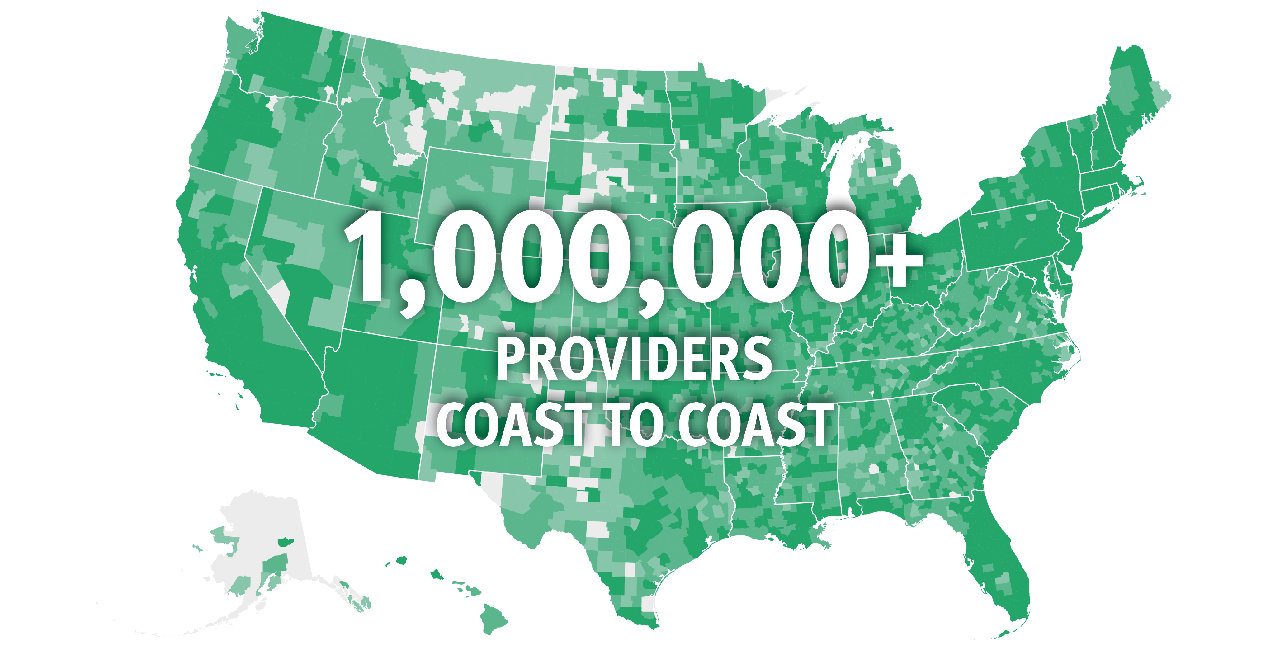 usa map of cdphp coast-to-coast coverage